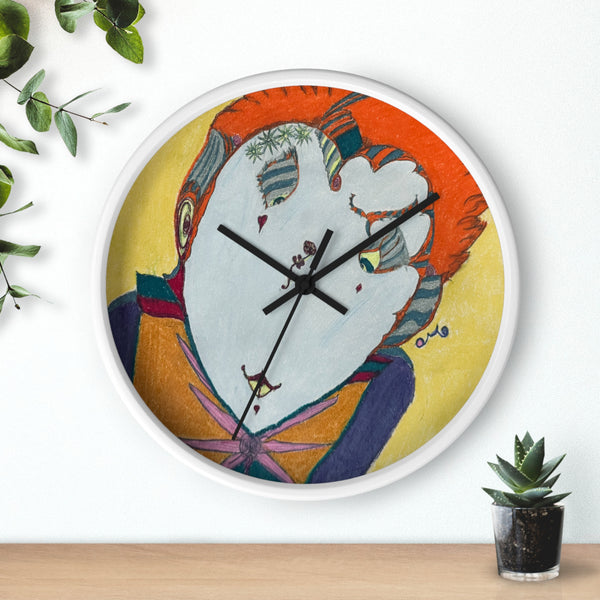 Red Head, Wall Clock