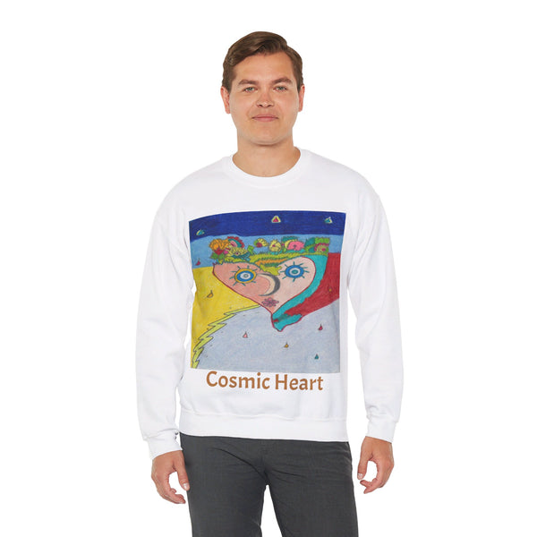 Cosmic Heart (1st Edition), Unisex Heavy Blend™ Crewneck Sweatshirt