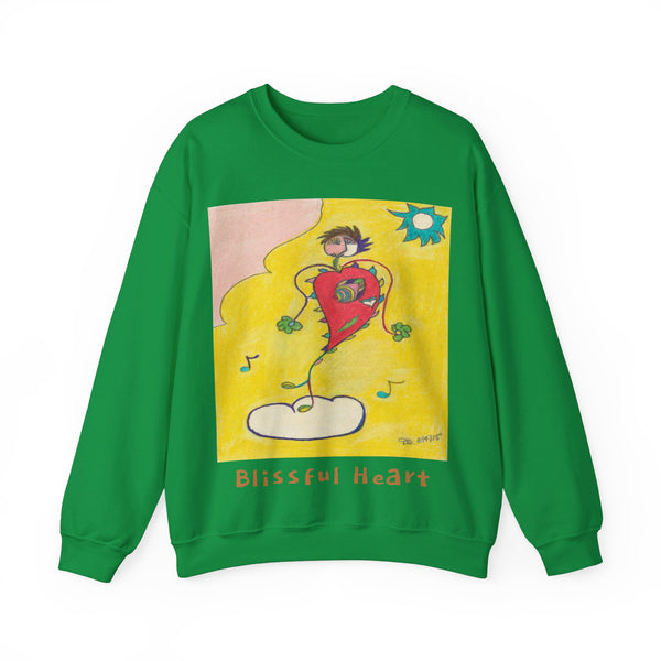 Blissful Heart (Dancer), Unisex Heavy Blend™ Crewneck Sweatshirt