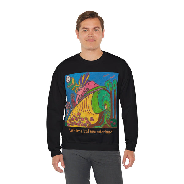 Whimsical Wonderland, Unisex Heavy Blend™ Crewneck Sweatshirt