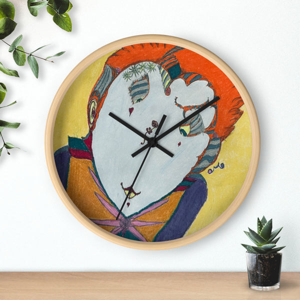 Red Head, Wall Clock