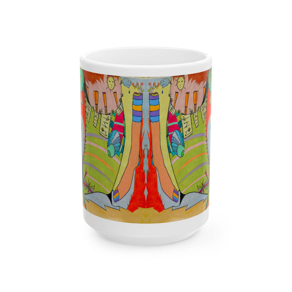 Hang Your Stockings, Ceramic Mug, (11oz, 15oz)