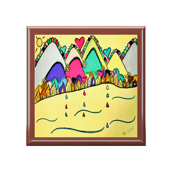 Jewelry Box - Mountain Adventure Scene