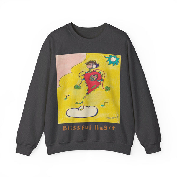 Blissful Heart (Dancer), Unisex Heavy Blend™ Crewneck Sweatshirt