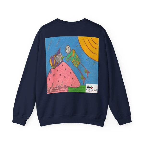 Full Moon, Unisex Heavy Blend™ Crewneck Sweatshirt