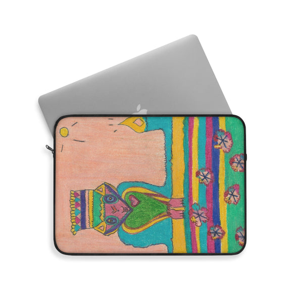 Celebrate Your Braveheart, With a Crown Adorned With BirthDay Candles! Laptop Sleeve