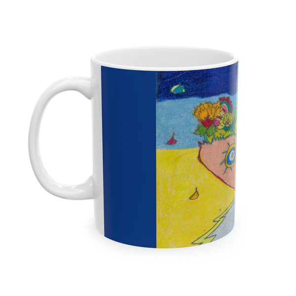 Cosmic Heart (1st Edition) Ceramic Mug, (11oz, 15oz)