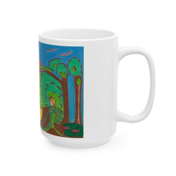 Whimsical Wonderland, Ceramic Mug (11oz) (15oz)