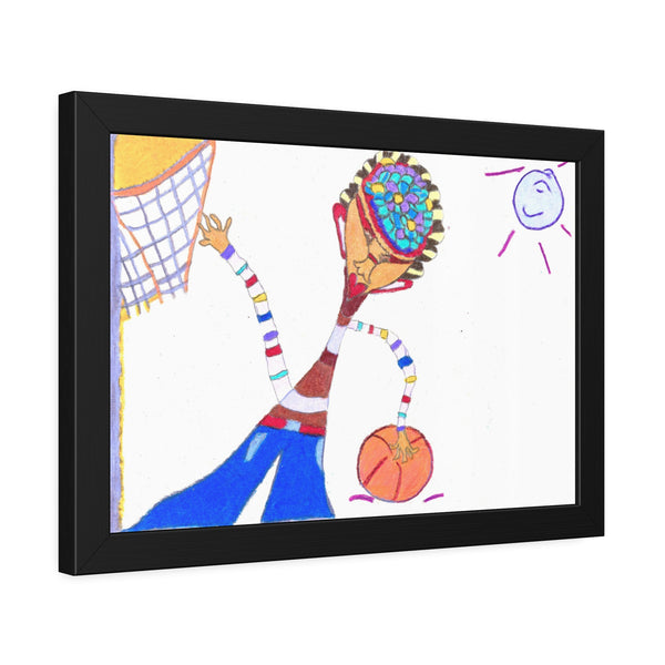 Dribble, Framed Paper Posters