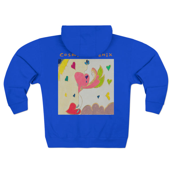 Cosmic Phoenix (2nd Edition) Unisex Zip Hoodie
