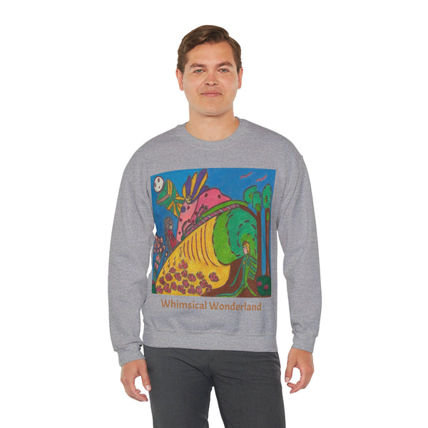 Whimsical Wonderland, Unisex Heavy Blend™ Crewneck Sweatshirt