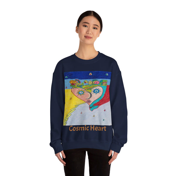 Cosmic Heart (1st Edition), Unisex Heavy Blend™ Crewneck Sweatshirt