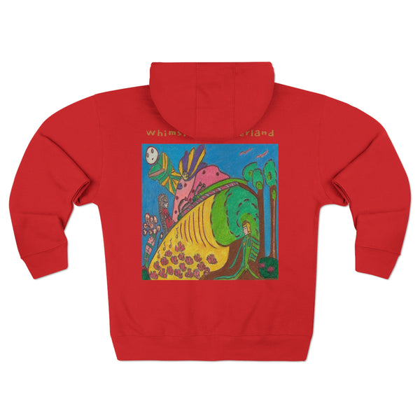 Whimsical Wonderland, Unisex Zip Hoodie