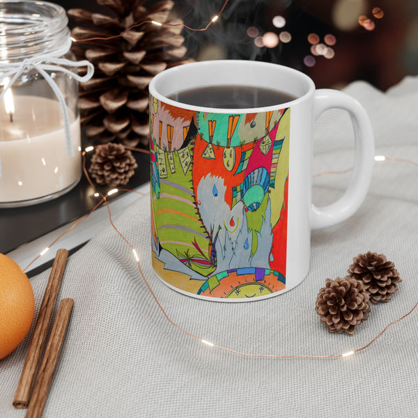 Hang Your Stockings, Ceramic Mug, (11oz, 15oz)