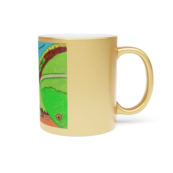 Blindspot (Bright Edition), Metallic Mug (Silver\Gold)