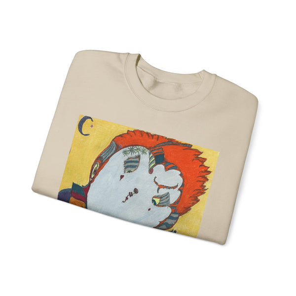 Red Head, Unisex Heavy Blend™ Crewneck Sweatshirt