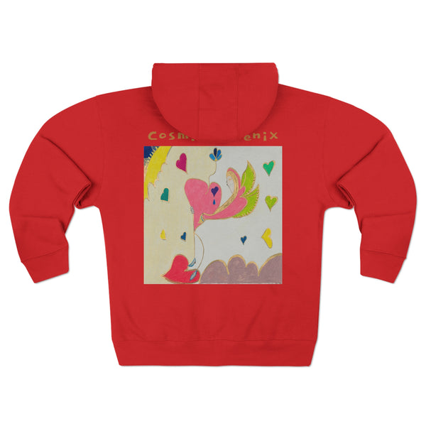 Cosmic Phoenix (2nd Edition) Unisex Zip Hoodie