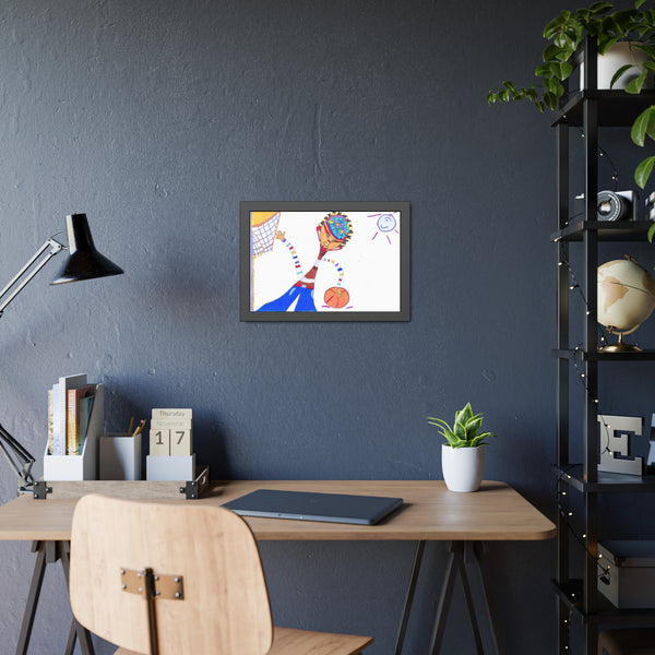 Dribble, Framed Paper Posters