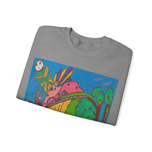 Whimsical Wonderland, Unisex Heavy Blend™ Crewneck Sweatshirt