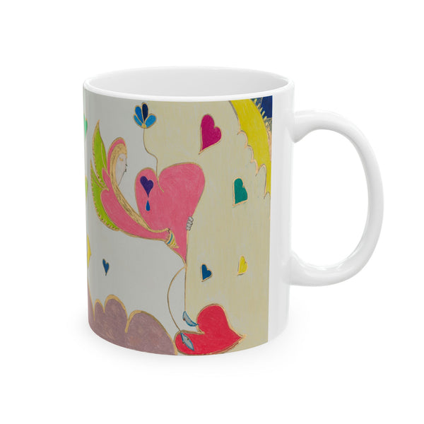 Cosmic Phoenix (2nd Edition) (Expanded View) Ceramic Mug (11oz) (15oz)