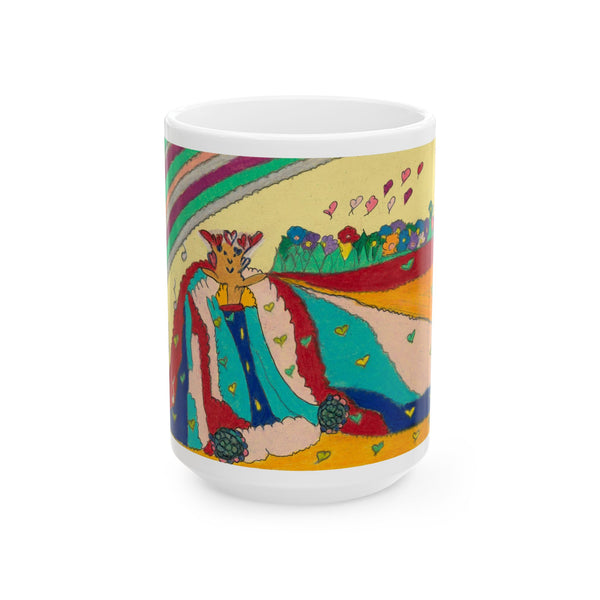 Noble King of Hearts, Ceramic Mug (11oz, 15oz)