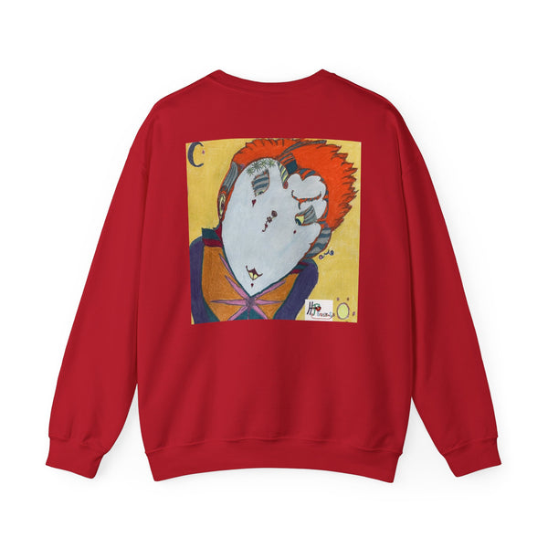 Red Head, Unisex Heavy Blend™ Crewneck Sweatshirt