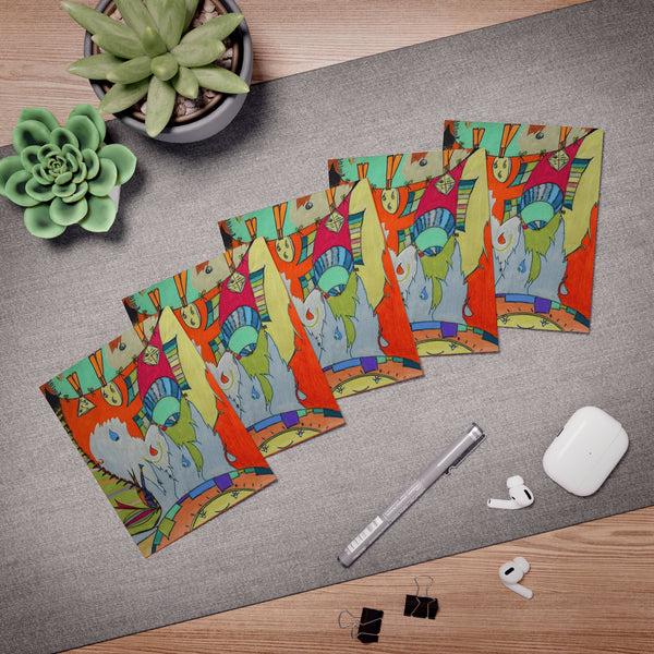 Clean Laundry, Multi-Design Greeting Cards (5-Pack)