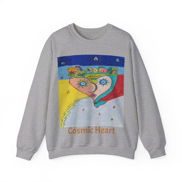 Cosmic Heart (1st Edition), Unisex Heavy Blend™ Crewneck Sweatshirt