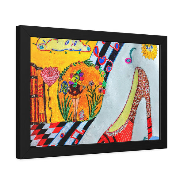 When The Shoe Fits, Framed Paper Posters