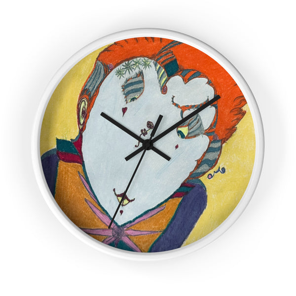 Red Head, Wall Clock