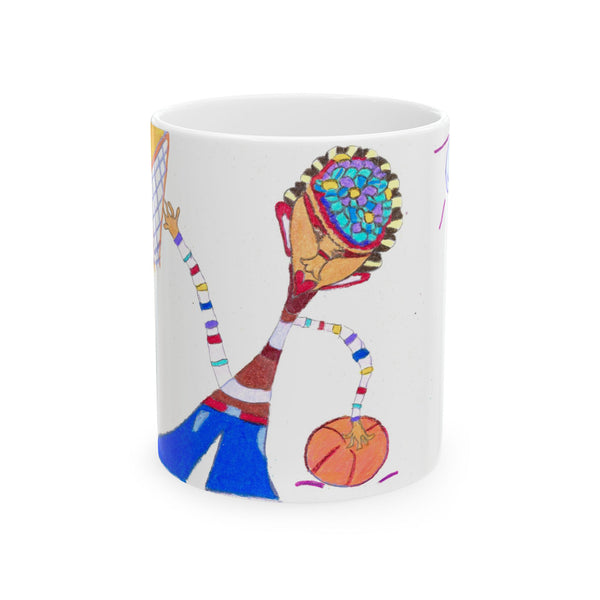 Dribble, Ceramic Mug (11oz) (15oz)