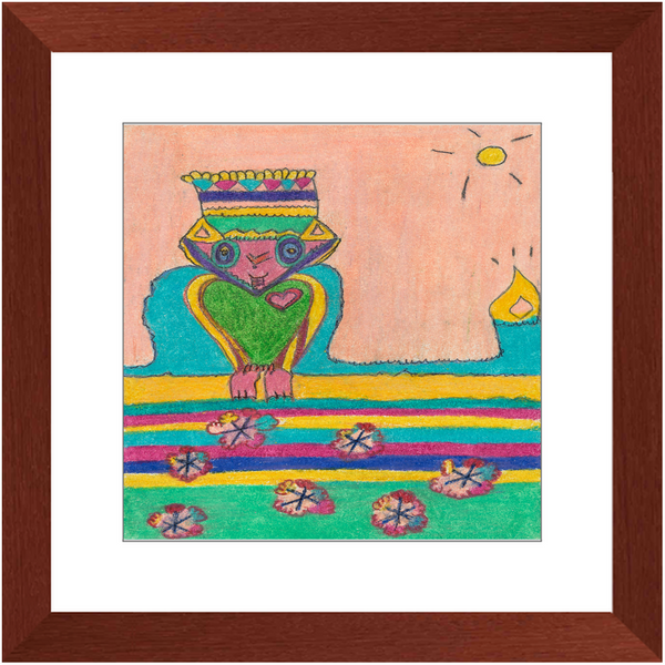 Brave Heart, Premium Framed Prints