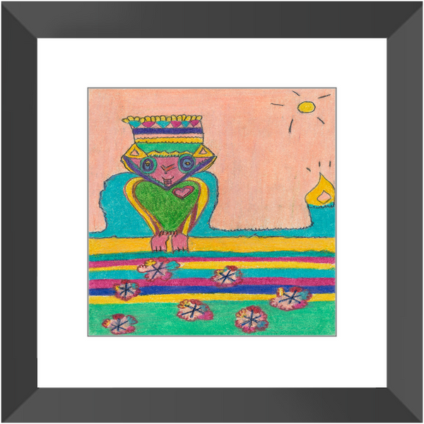 Brave Heart, Premium Framed Prints