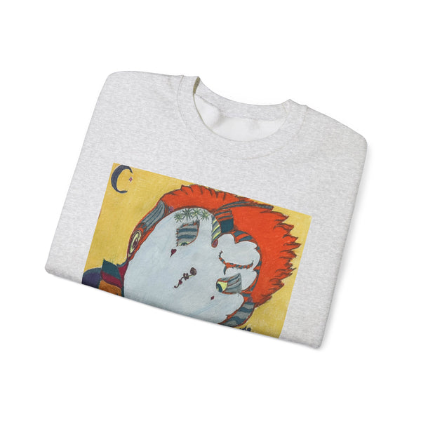 Red Head, Unisex Heavy Blend™ Crewneck Sweatshirt