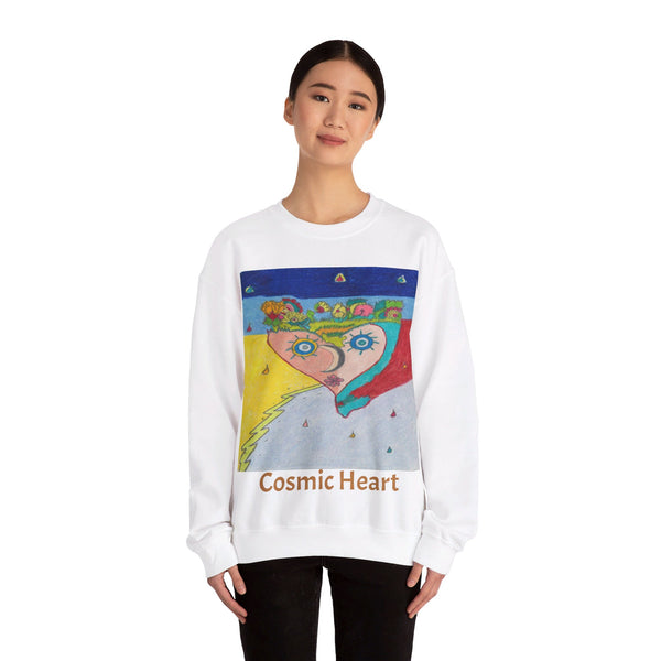 Cosmic Heart (1st Edition), Unisex Heavy Blend™ Crewneck Sweatshirt