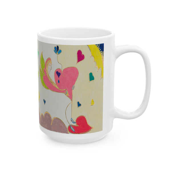 Cosmic Phoenix (2nd Edition) (Expanded View) Ceramic Mug (11oz) (15oz)