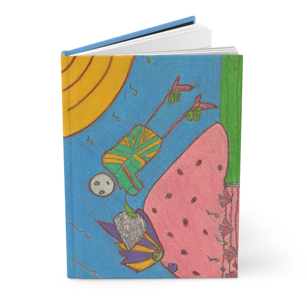 Full Moon, Hardcover Journal Matte