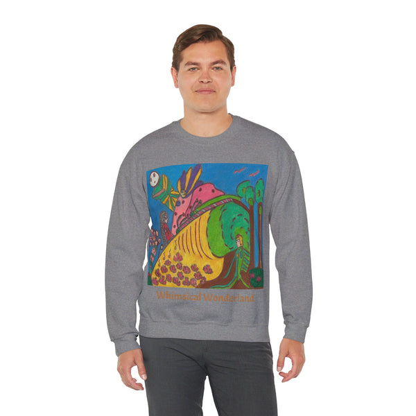 Whimsical Wonderland, Unisex Heavy Blend™ Crewneck Sweatshirt