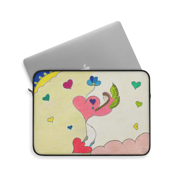 Let Your Heart Rise From The Ashes Like a Cosmic Phoenix! (1st Edition) Laptop Sleeve