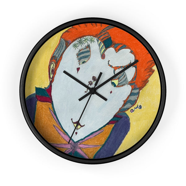 Red Head, Wall Clock