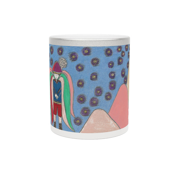 Bright Side Angel Metallic Mug (Silver\Gold)