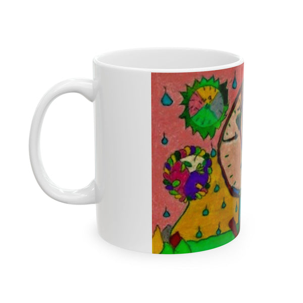Wake up (Time Keeper) (Bright Edition) Ceramic Mug