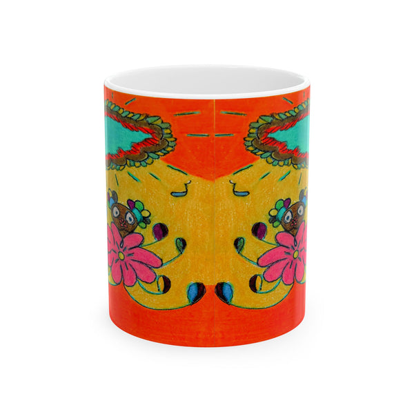 Sonic Bloom, Ceramic Mug, (11oz)