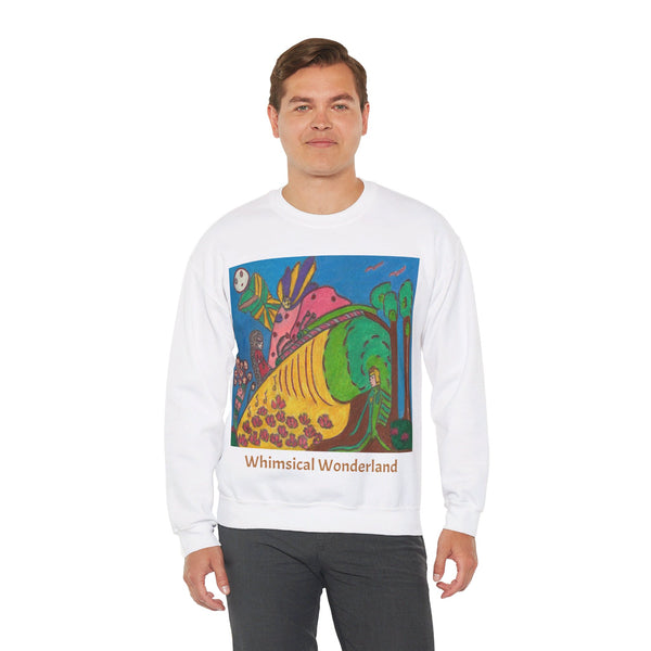 Whimsical Wonderland, Unisex Heavy Blend™ Crewneck Sweatshirt