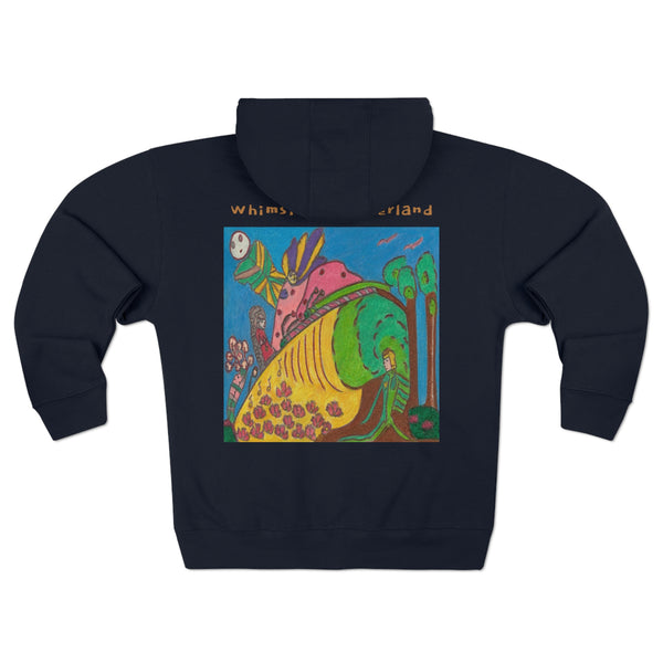 Whimsical Wonderland, Unisex Zip Hoodie