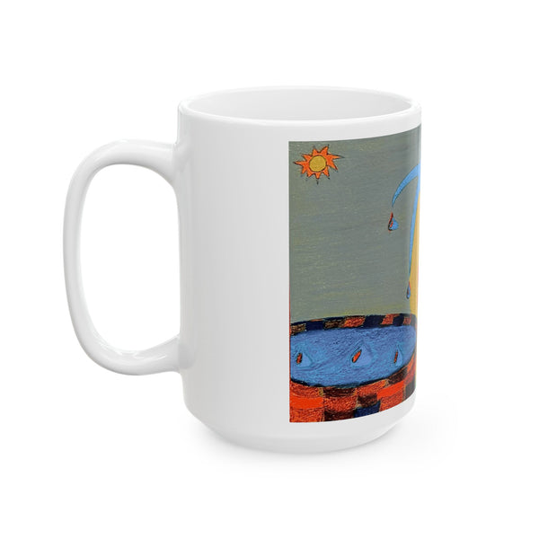 Gentle Drizzle, Ceramic Mug, (11oz, 15oz)