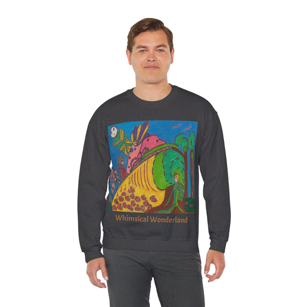 Whimsical Wonderland, Unisex Heavy Blend™ Crewneck Sweatshirt