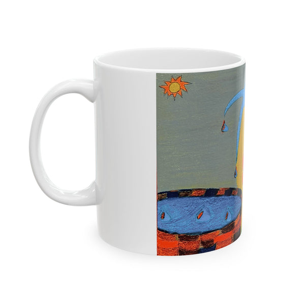 Gentle Drizzle, Ceramic Mug, (11oz, 15oz)