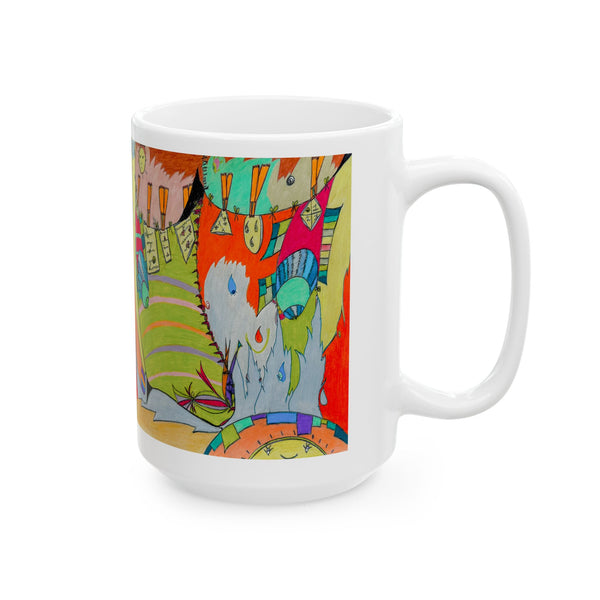 Hang Your Stockings, Ceramic Mug, (11oz, 15oz)