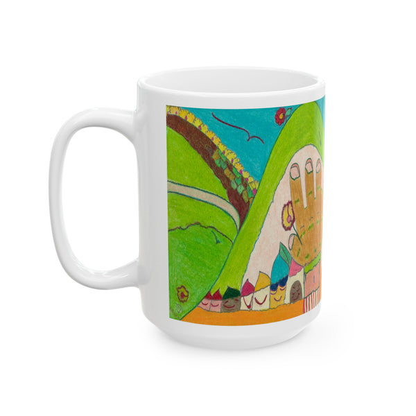 Blindspot (Expanded View), Ceramic Mug, (11oz, 15oz)